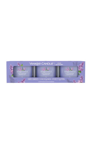 Coffret bougies votives - Jardin aux lilas - 3 x 37 g