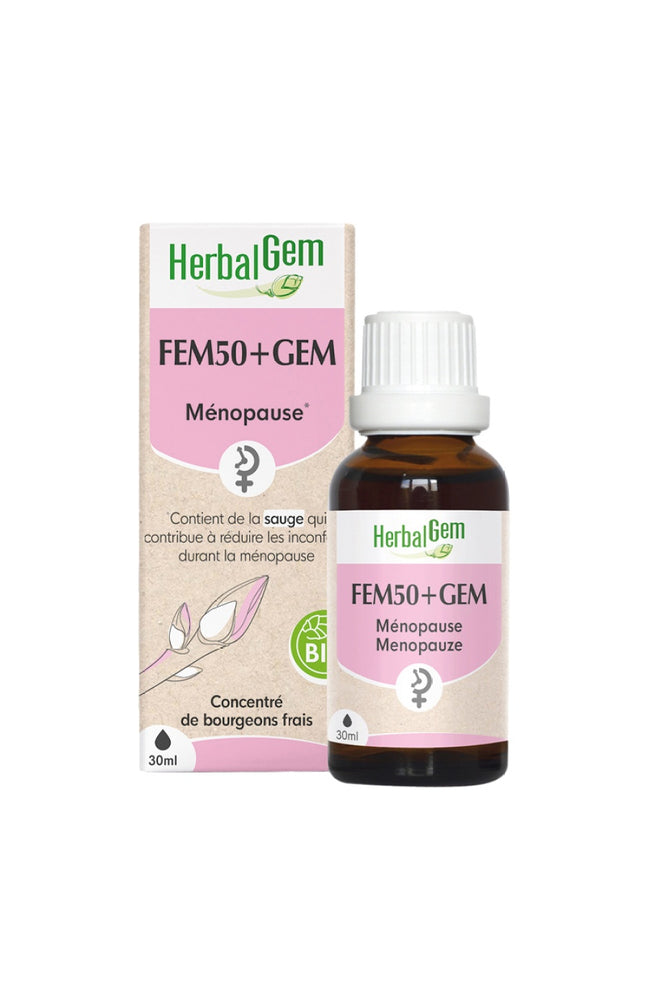 Complexe buvable ménopause bio - Fem 50+ - 30 ml