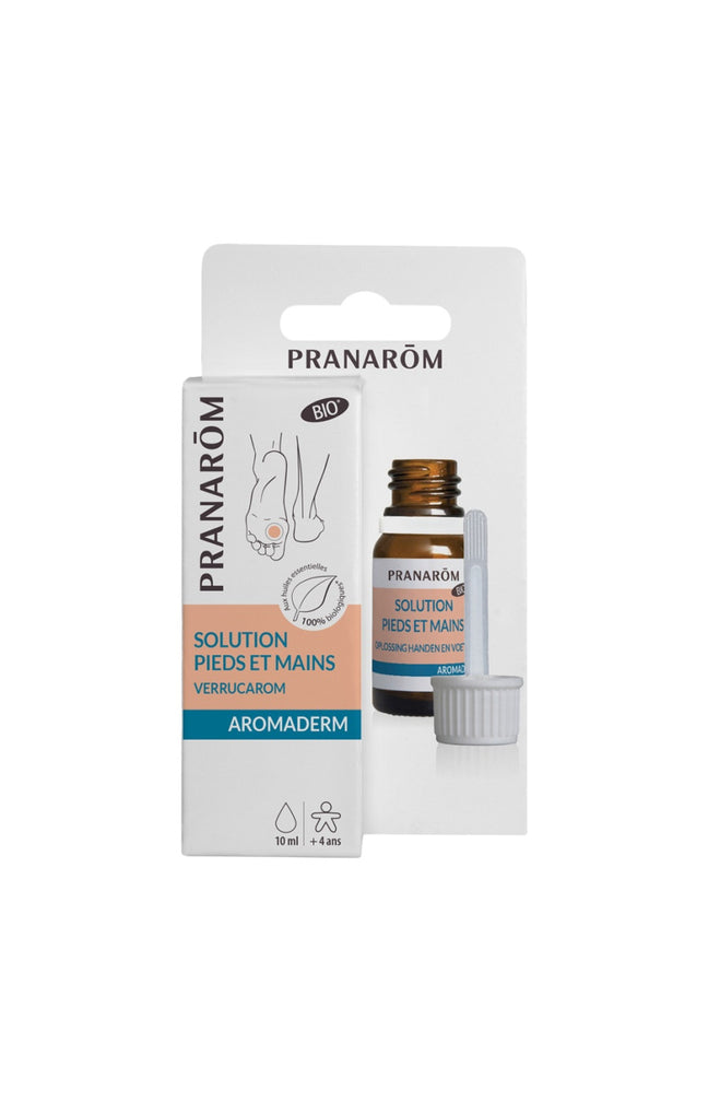 Solution pieds & mains bio - Huiles essentielles & huile de ricin - 10 ml