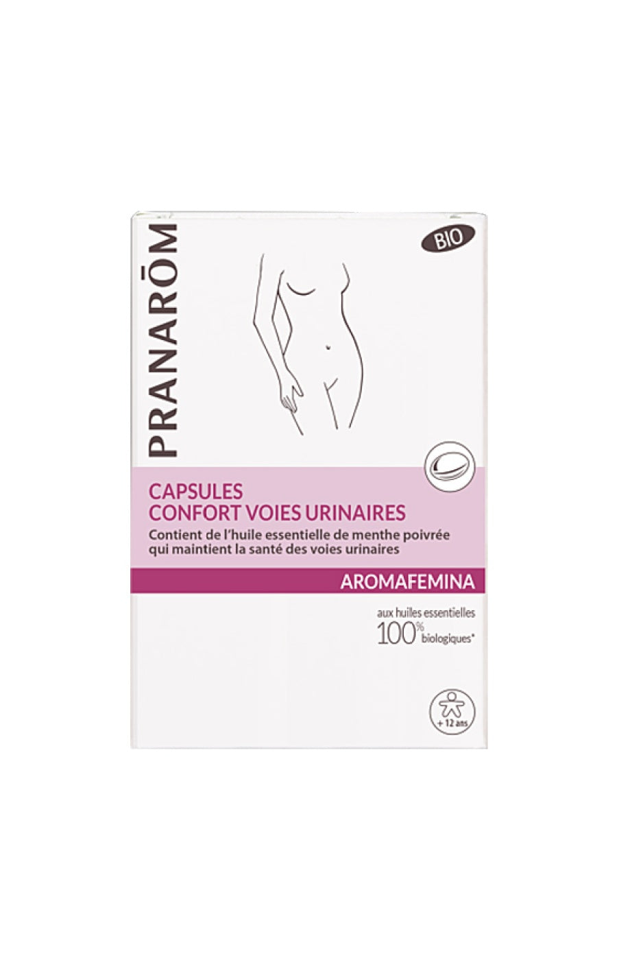 Capsules aux huiles essentielles bio - Confort des voies urinaires - 30 capsules