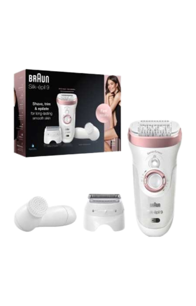 Kit épilateur électrique - Silk-épil 9 9-880 - Visage & corps