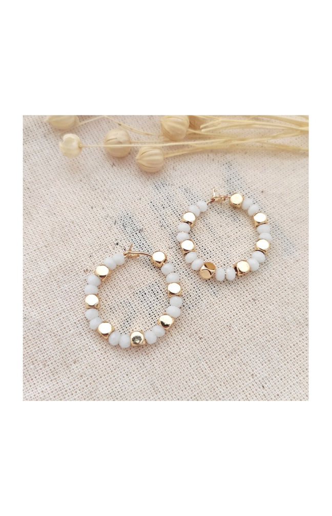 Boucles d'oreilles - Laiton plaqué or