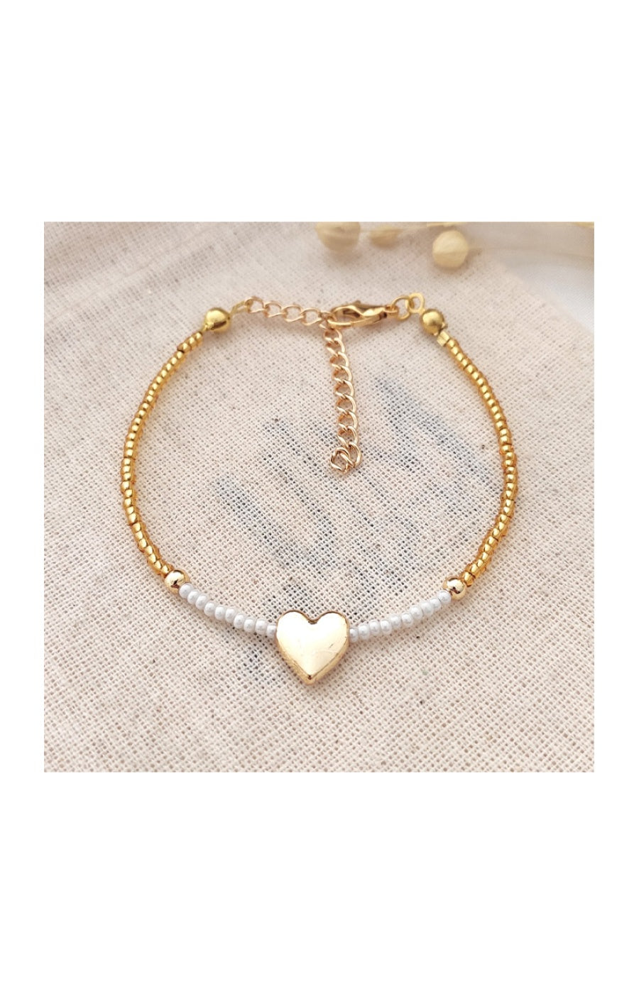 Bracelet - Laiton plaqué or