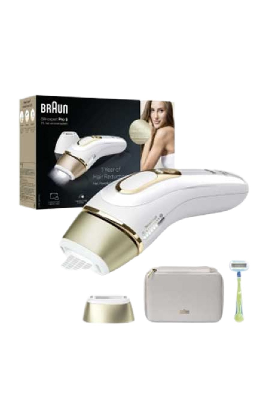 Epilateur lumière pulsée - Silk Expert Pro 5 PL5152 - Corps & visage