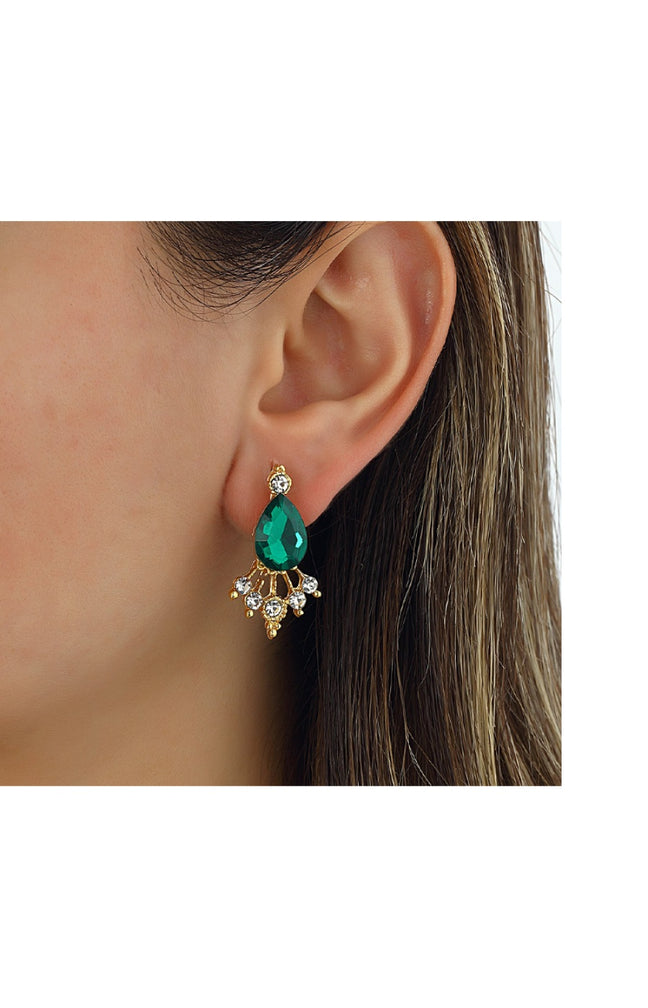 Boucles d'oreilles - Laiton plaqué or