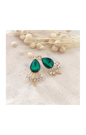 Boucles d'oreilles - Laiton plaqué or