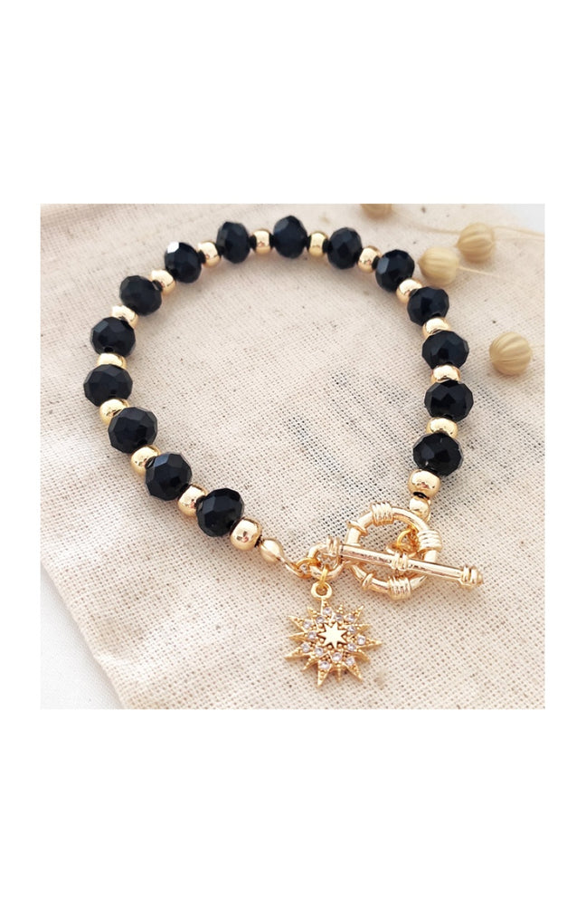 Bracelet de perles - Laiton plaqué or