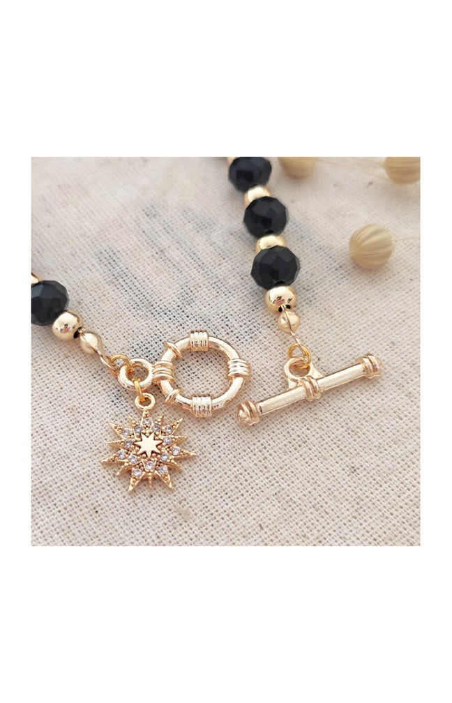 Bracelet de perles - Laiton plaqué or