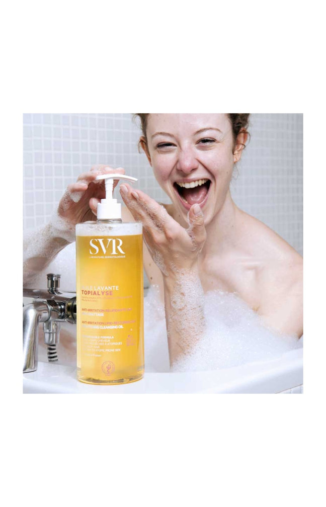 Huile lavante anti-irritation - Topialyse - Peaux sensibles à très sèches - Corps - 1 L