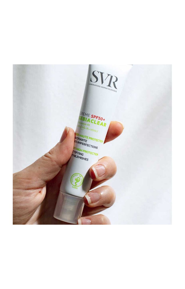 Crème anti-imperfections SPF 50+ - Sebiaclear - Peaux grasses