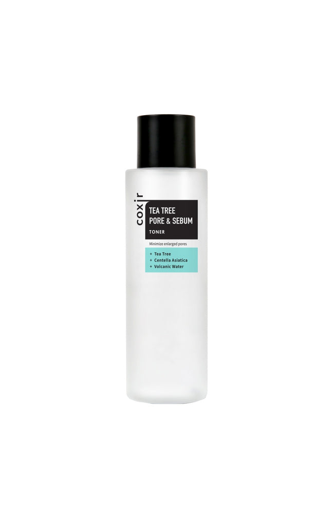 Coxir - Lotion tonique pore & sébum - Thé vert & centella - Peaux à imperfections & grasse - 150 ml