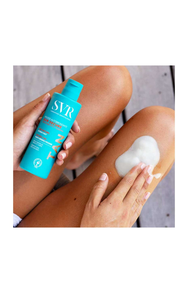 Mousse autobronzante hydratante - Sun Secure - Peaux sensibles - 150 ml