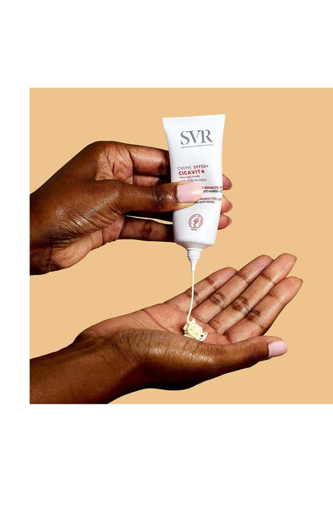 Crème réparatrice apaisante SPF 50 - Cicavit+ - Visage & corps - 40 ml