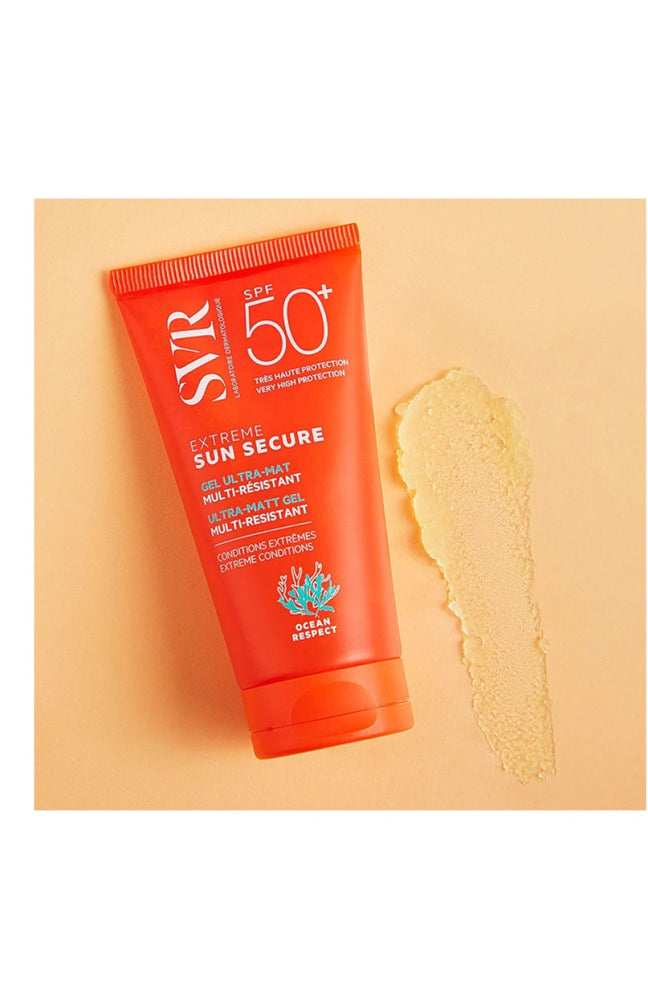 Gel solaire ultra-mat SPF 50+ - Sun Secure - Visage - 50 ml