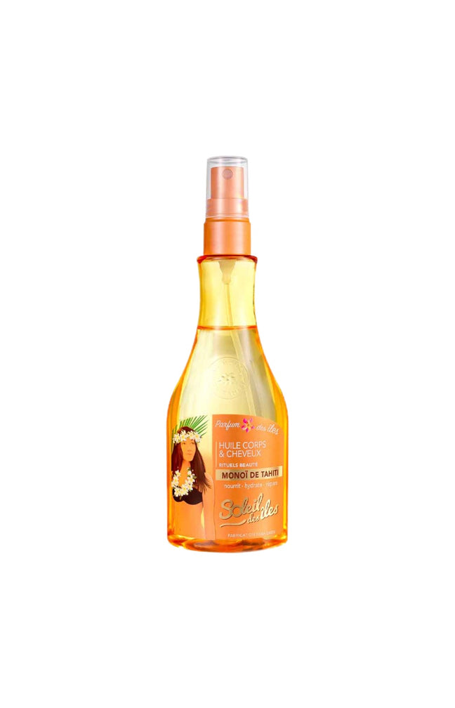 Huile nourrissante - Corps & cheveux - Parfum des îles - 150 ml