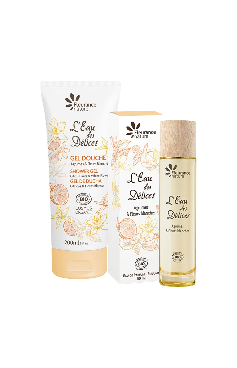 Gel douche nourrissant bio - Agrumes - Corps
