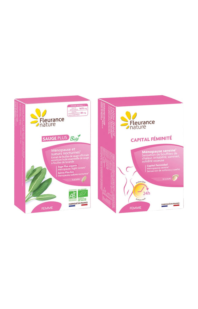 Cures ménopause - Sauge & capital féminité