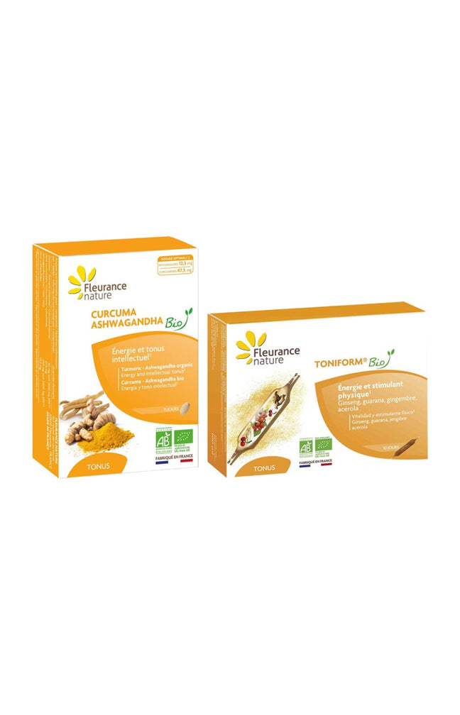 Cures énergie - Curcuma ashwagandha & gingembre
