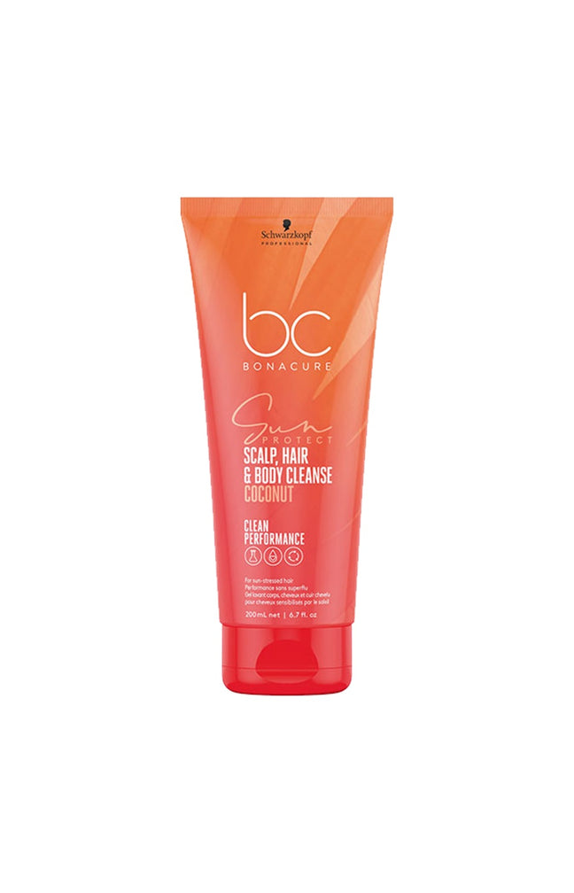 Shampoing 3-en-1- Sun Protect - Huile de coco - Cheveux & corps