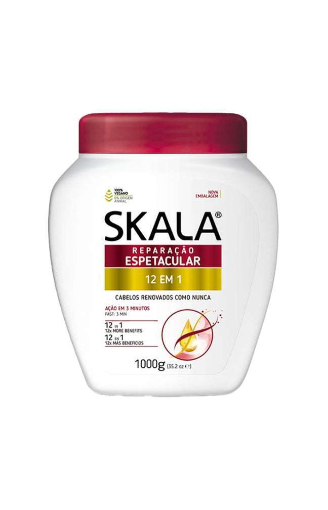Masque 12-en-1 - Vitamine E - Cheveux abîmés - 1 L