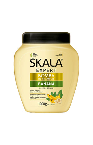 Masque hydratant vegan - Bombe de vitamines - Banane - 1 L