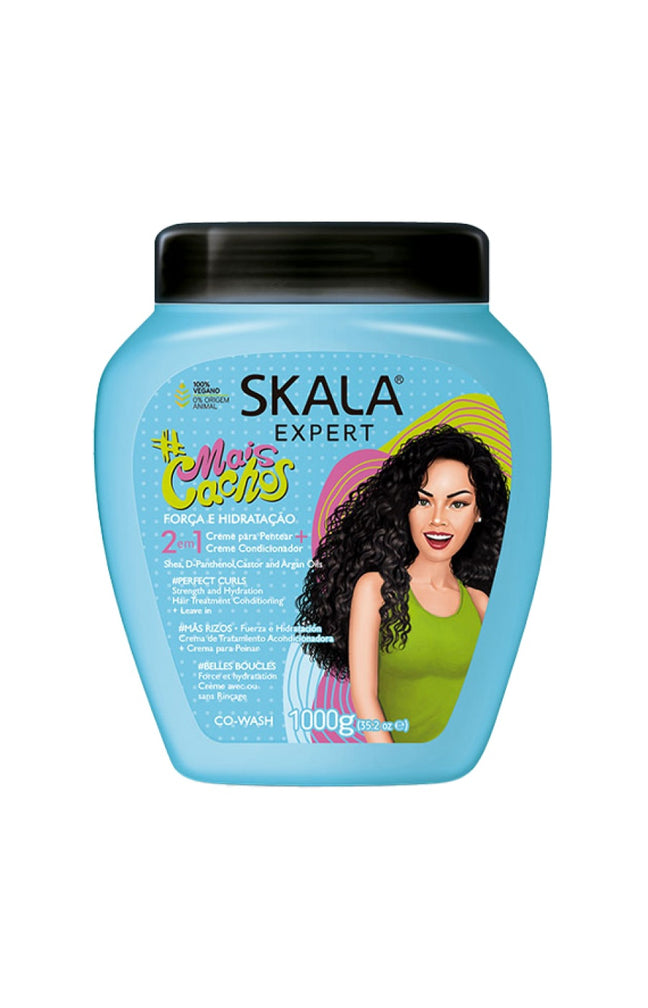 Masque revitalisant vegan - Cheveux bouclés - 1 L