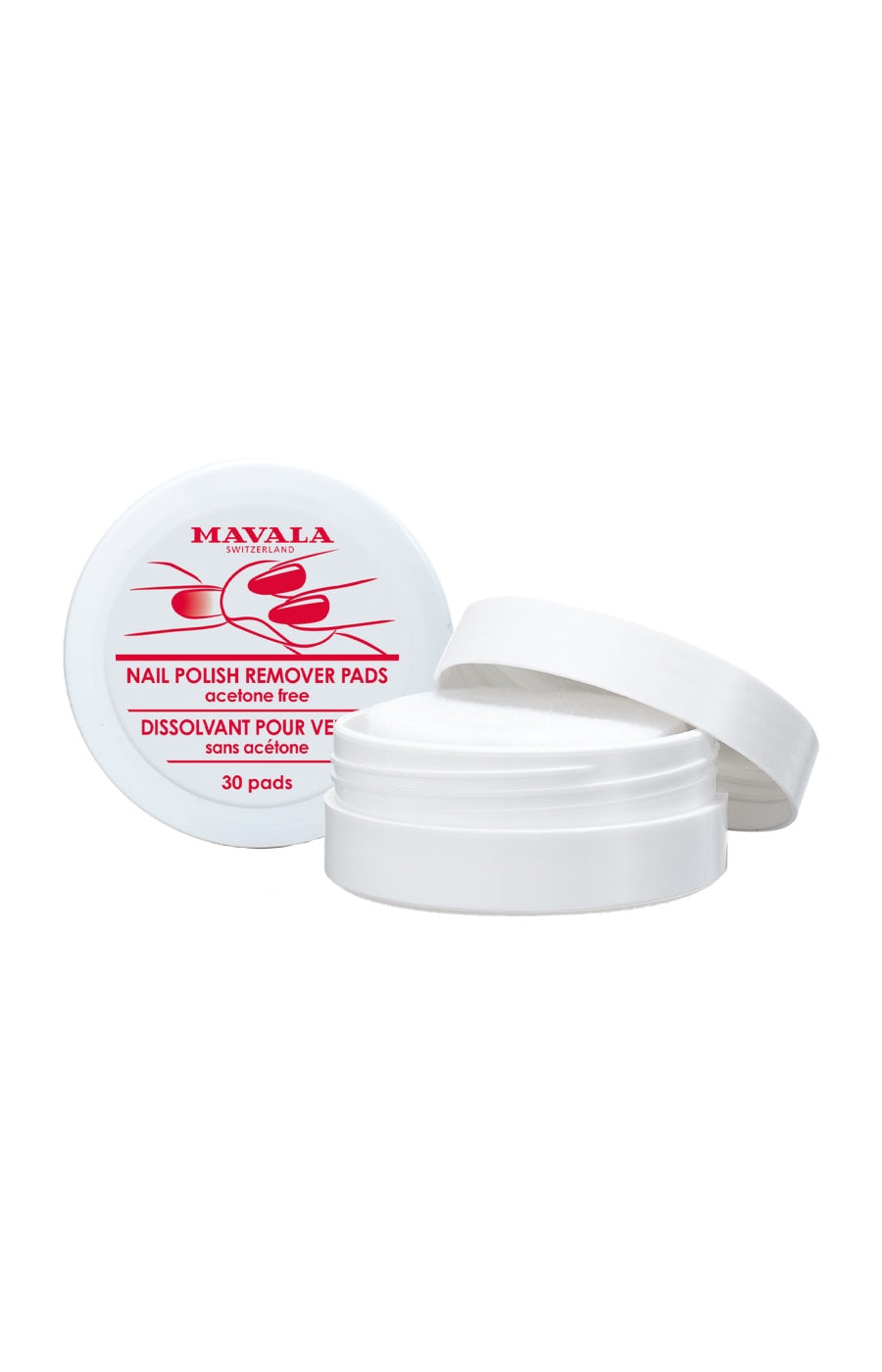 Pads dissolvants - Ongles - 30 pièces