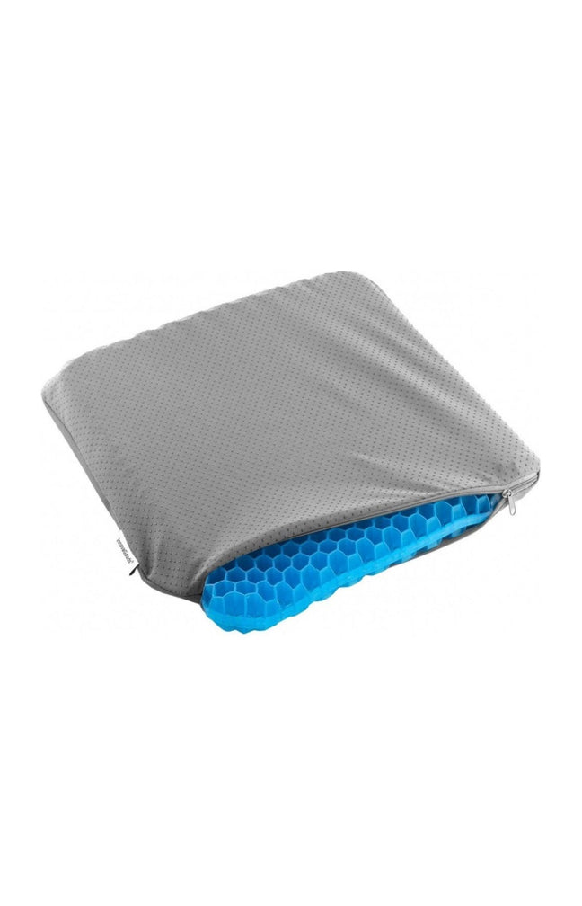 Coussin d'assise en gel - Hexafresh - Gris