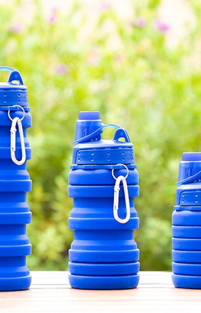 Gourde pliable - Bleu - 500 ml