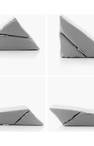 Coussin triangulaire multipositions - Gris