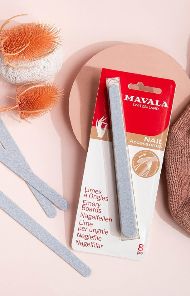 Limes à ongles ovales - 8 unités