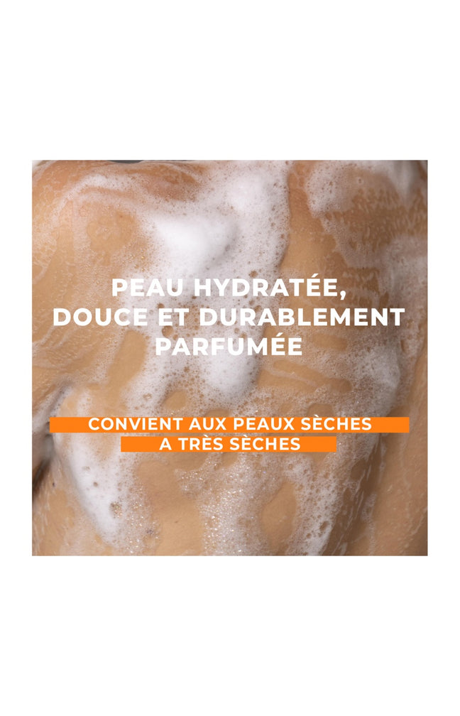 Gels douche hydratants - Fleur d'oranger & huile de lin bio - Peaux sèches - 2 x 500 ml