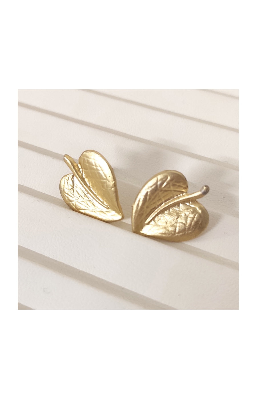 Boucles d'oreilles - Laiton plaqué or