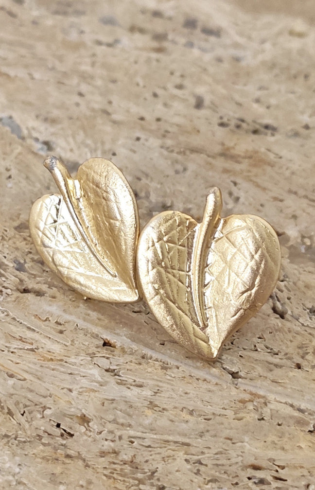 Boucles d'oreilles - Laiton plaqué or