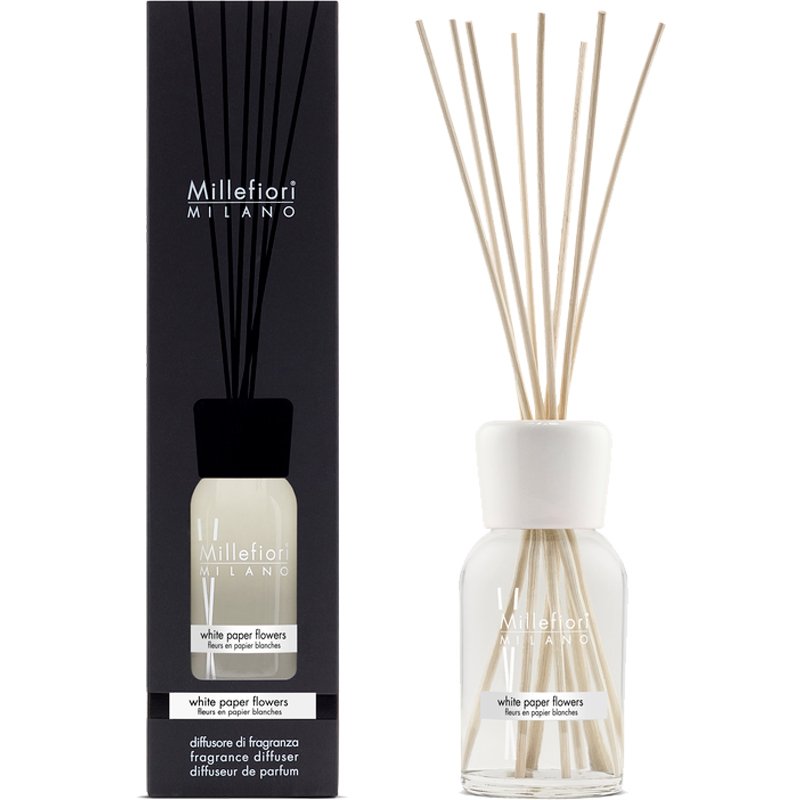 Bouquet parfumé - Fleurs en papier blanches - 250 ml