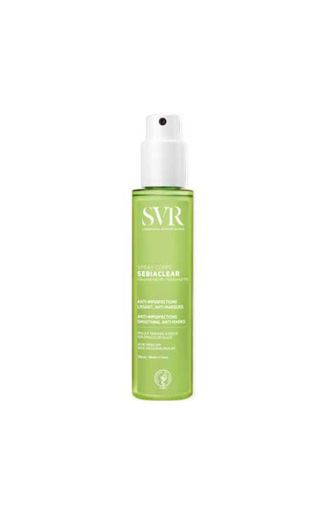 Spray corporel anti-imperfections - Acide salicylique & niacinamide - Sebiaclear - Peaux à tendance acnéique