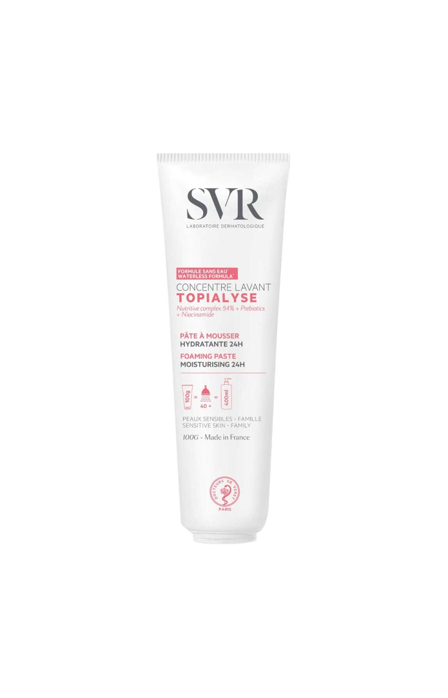 Concentré lavant hydratant - Topialyse - Peaux sèches & sensibles - 100 g