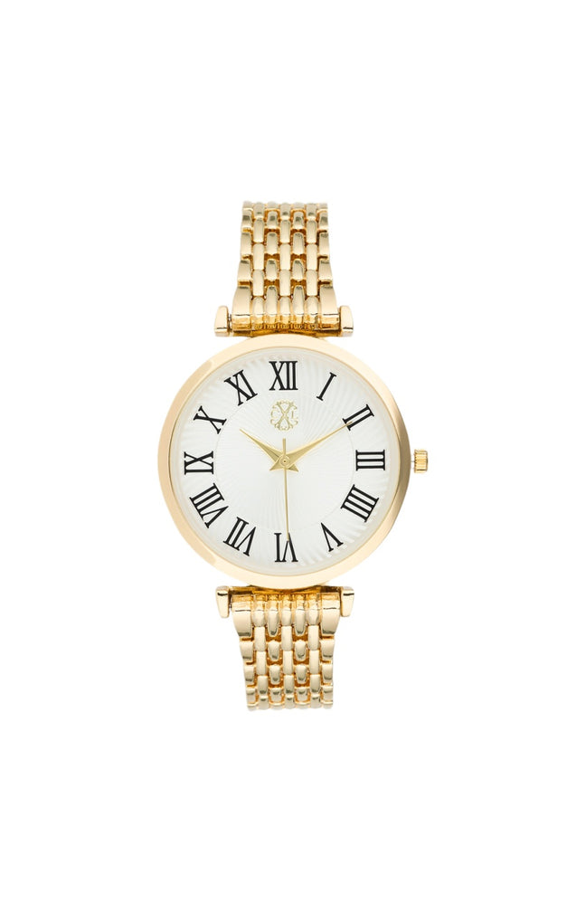 Montre à quartz - Alliage doré
