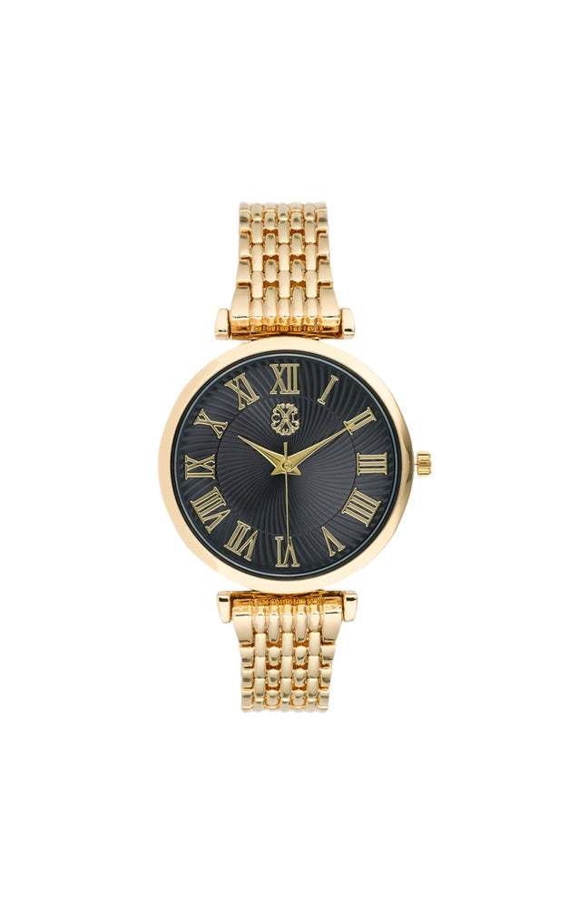 Montre à quartz - Alliage doré