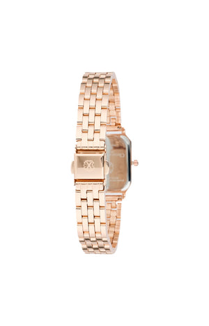 Montre à quartz - Alliage doré rose