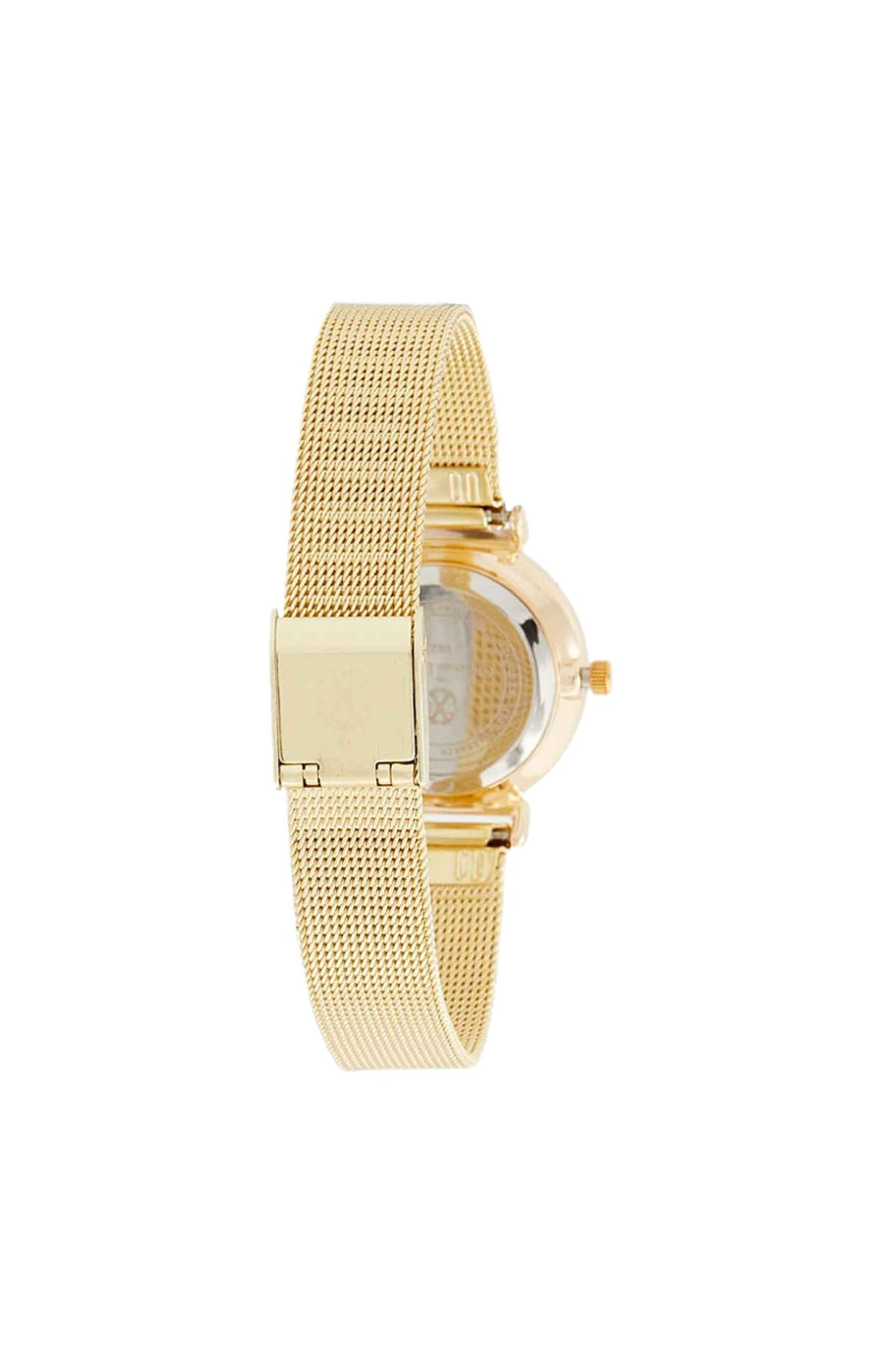 Montre à quartz en acier inoxydable - Dorée & vert