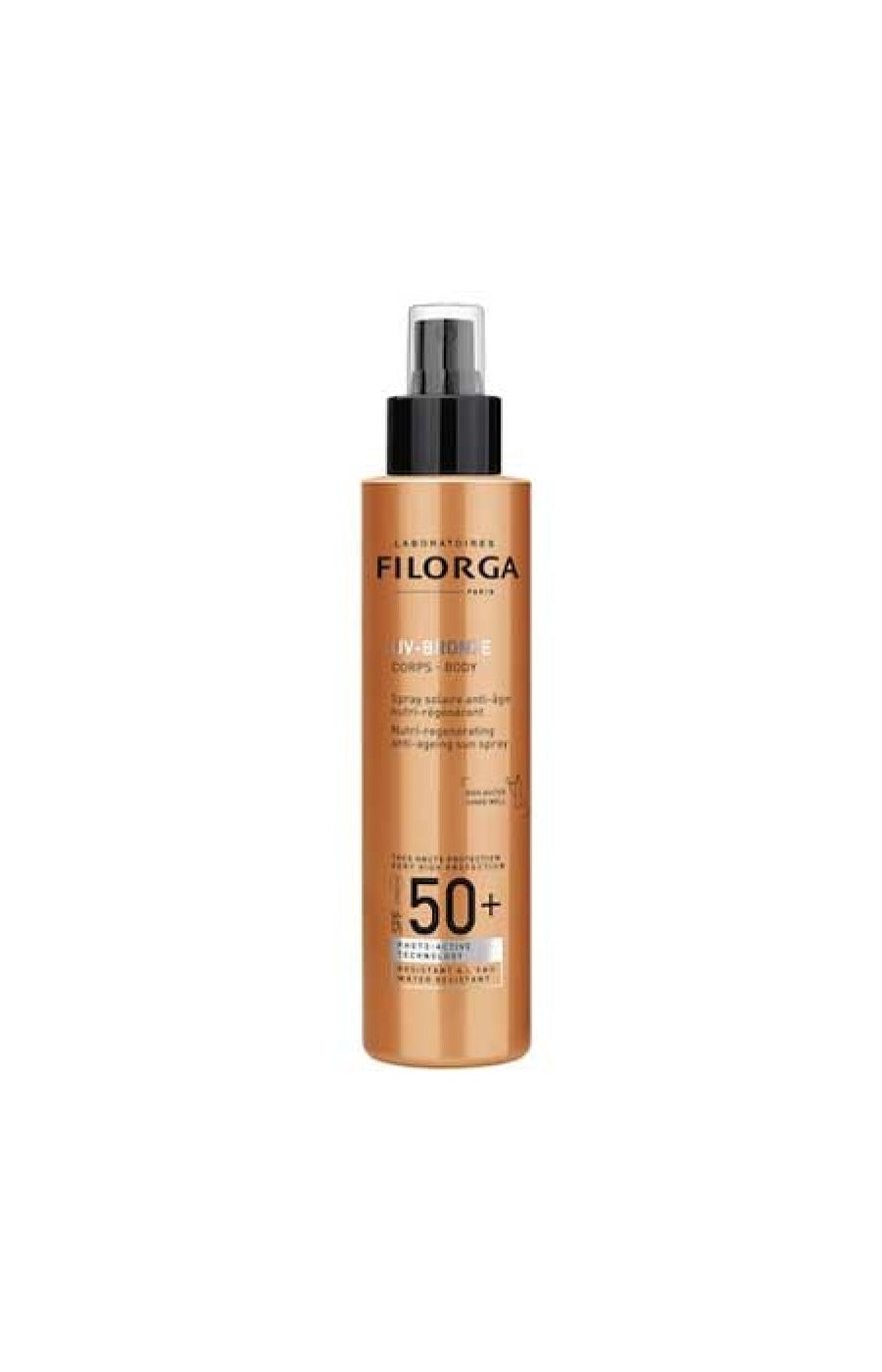 Spray solaire nourrissant SPF 50 + - UV Bronze - Corps - 150 ml