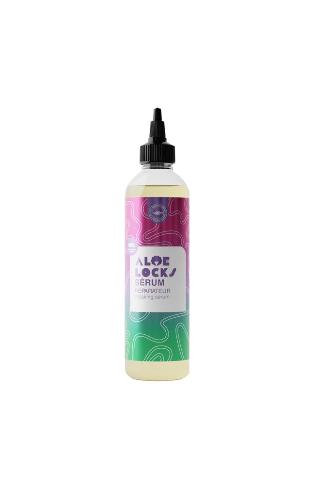 Sérum réparateur - Aloe Locks - Aloe vera & romarin - Cheveux texturés - 250 ml