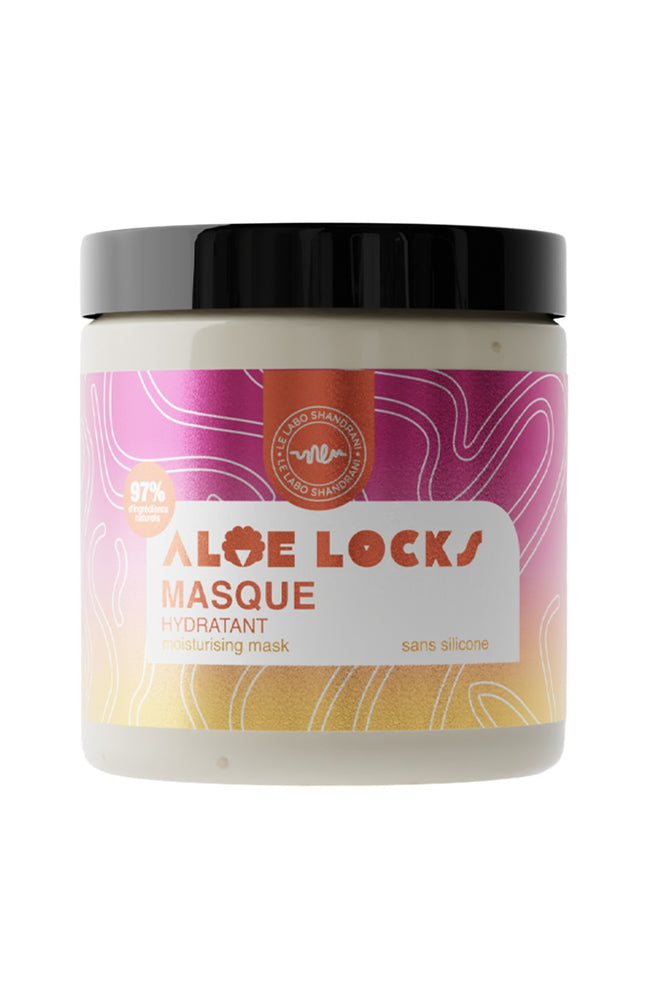Masque hydratant - Aloe Locks - Karité & kératine - Cheveux texturés - 250 ml