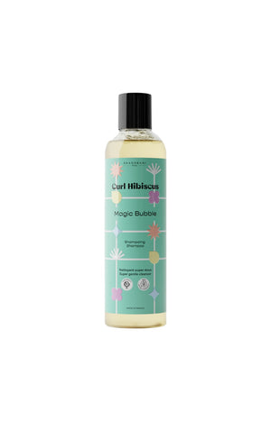 Shampoing doux - Curl Hibiscus - Aloe vera - Cheveux ondulés à crépus - 250 ml