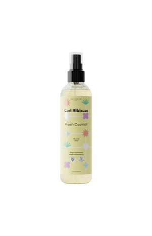 Brume capillaire - Curl Hibiscus - Kératine - Cheveux ondulés à crépus - 250 ml