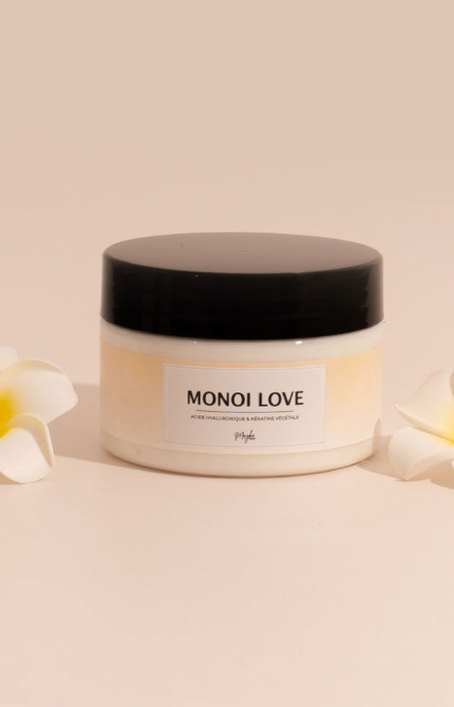 Soin à l'acide hyaluronique & kératine végétale - Monoï love - Cheveux - 100 ml