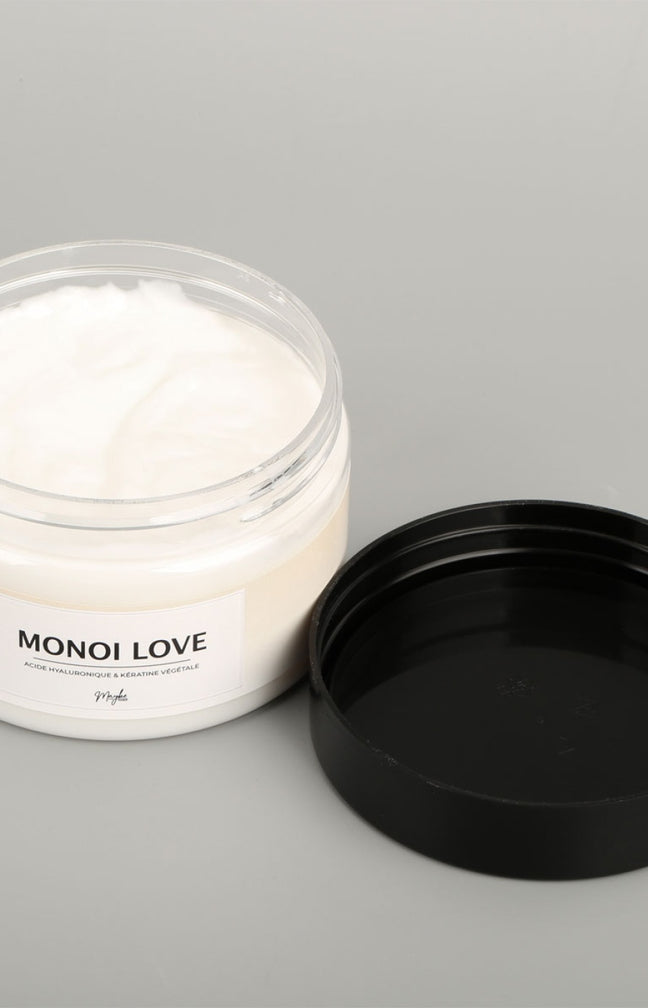 Soin à l'acide hyaluronique & kératine végétale - Monoï love - Cheveux - 100 ml