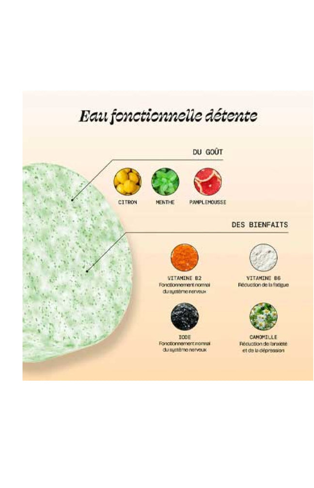 Pastilles aromatisées - Chill - Citron & pamplemousse - 15 billes
