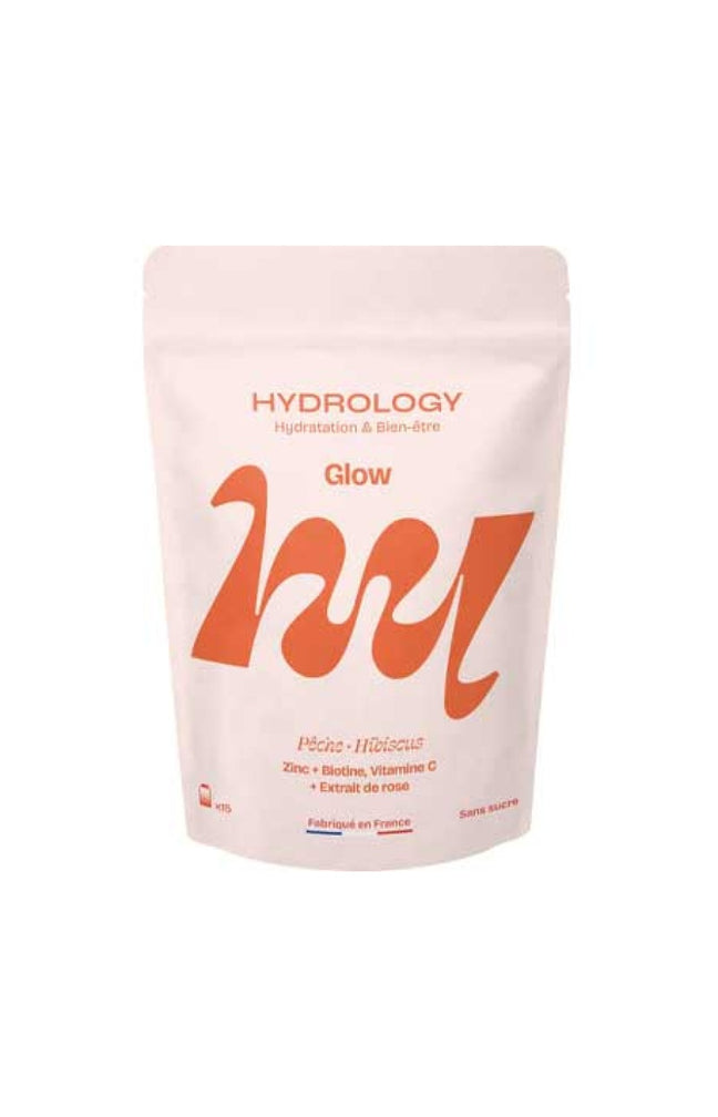 Pastilles aromatisées - Glow - Pêche & hibiscus - 15 billes